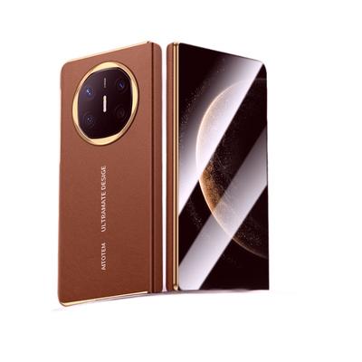 Подходит для чехла для телефона Huawei Matex6, узор наппа, шарнир центральной оси, защита от падений, мгновенно превращается в необыкновенную мастерскую бизнес-кожу