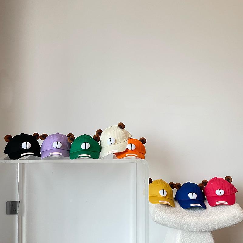 Детская шляпа с утиным языком, бейсбольная шляпа, трехмерная шляпа с рисунком собаки