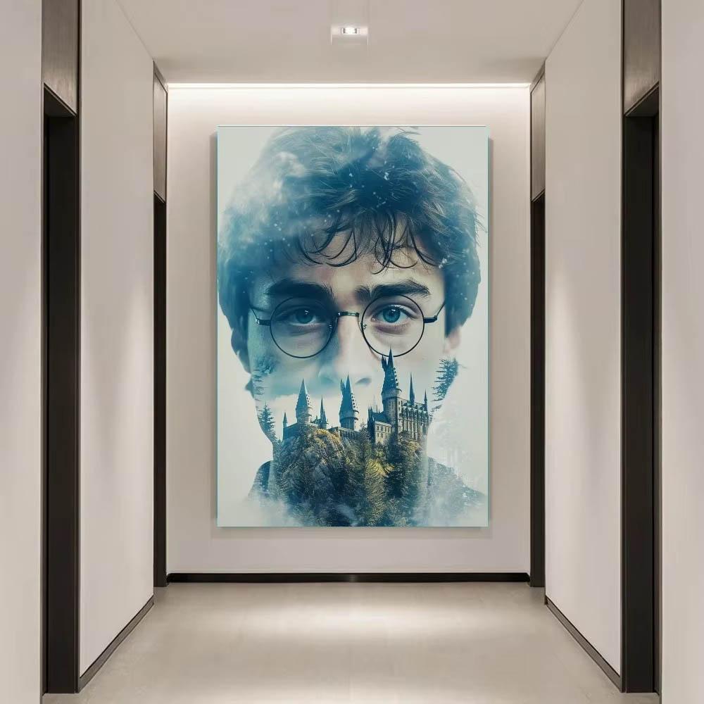 Распродажа Гарри Поттер Круглая Мозаика с Печатным Узором Школа Хогвартс Алмазная Живопись Искусство Стежок 5d Новая 2026 Большой Размер