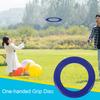 Детское кольцо с летающим диском на открытом воздухе, пляжный сад, лужайка, двор, игра для метания колец, красочная полая летающая тарелка, игрушка для родителей и детей, семейная игра для мальчиков и девочек