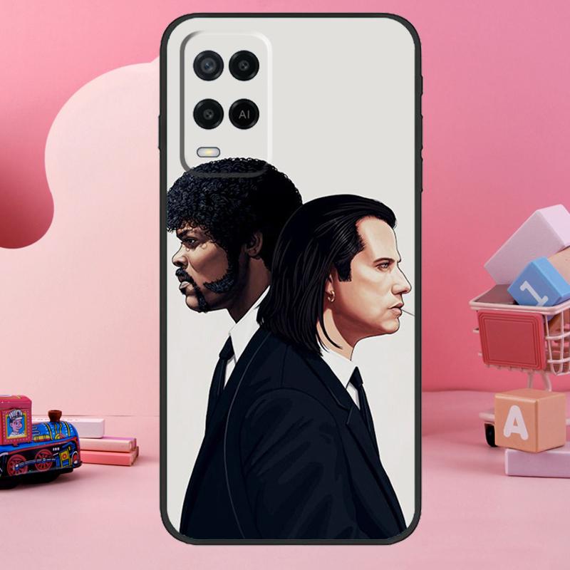 Чехол Pulp Fiction для OPPO A57s A17 A16 A15 A54 A74 A76 A96 A52 A72 A5 A9 A31 A53 A77 A91 A93 A54s