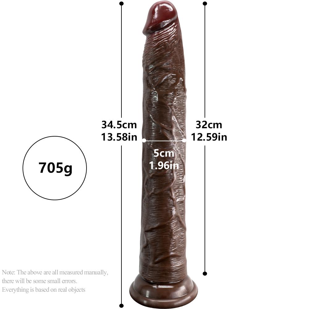 Cosmetic Veins Soft Super Giant Super Long Dildo Anal Plug Female Dildo Female Manual Masturbator Adult Sex Toys