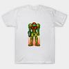T Shirt Women Samus Power Suit Harajuku Print Kawaii Tshirt Summer Short Sleeve Female T-Shirt Top Tee