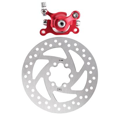 Комплект тормозных колодок из алюминиевого сплава для тормозного суппорта, универсальный для небольшого электроскутера 2448 В