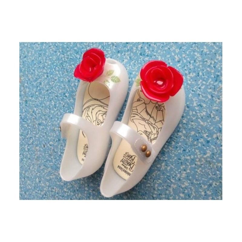 Очаровательные Новые Розовые Детские Сандалии Мини Мелисса для Малышей Размеров США 6-11