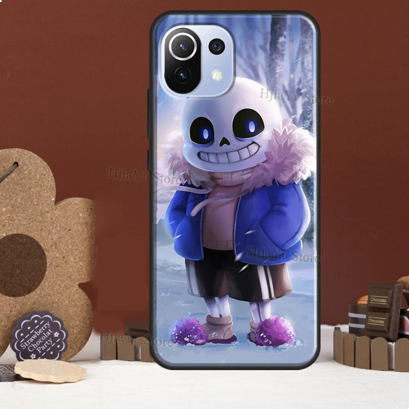 Чехол Undertale Sans Doggo для POCO F5 X3 X4 X5 Pro F4 GT C40 F3 Чехол для Xiaomi 11T 12T Pro 12 X 13 Lite