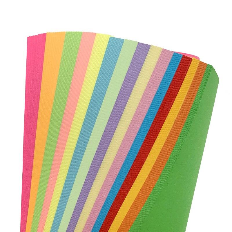 100 шт. квадратная бумага для оригами с двумя сторонами, однотонная складная бумага, разноцветная, детская ручная работа, сделай сам, скрапбукинг, ремесло, декор 15*15 см