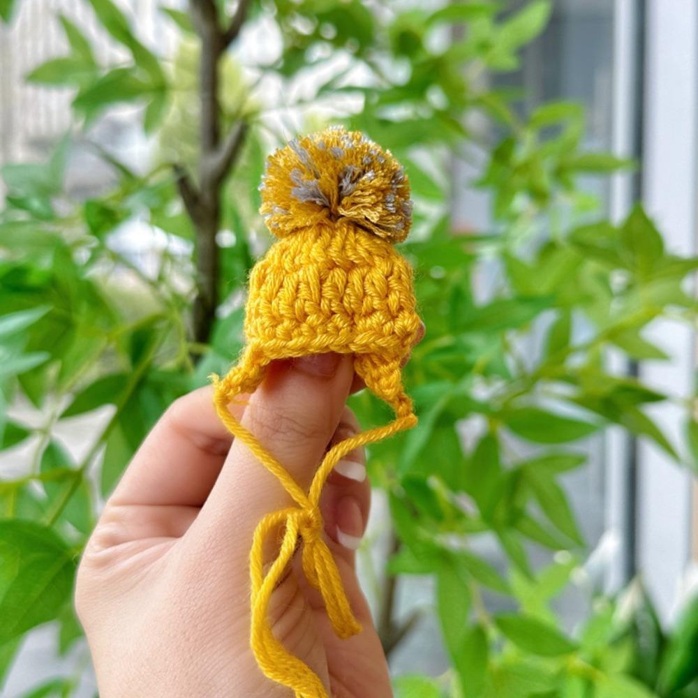 Candy Color Cotton Doll Knitted Hat Fashion DIY Knitted Skirt for 10~15cm Cotton Dolls