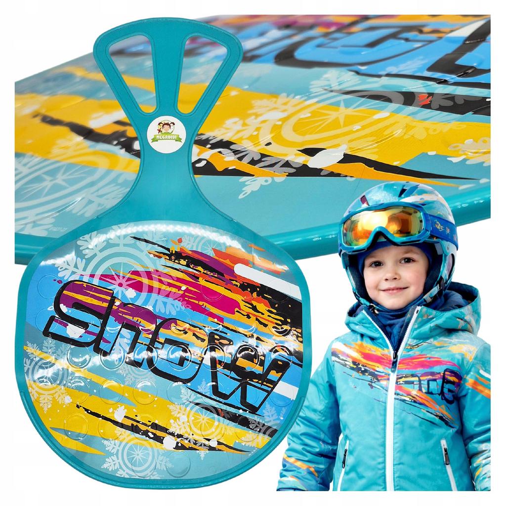 APPLE SLIDE for sliding SLED XXL 58 cm solid MODERN ART