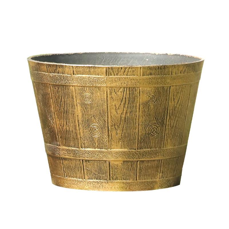 Extra-Large Round Plastic Planter for Trees, Lotus, and Water Plants