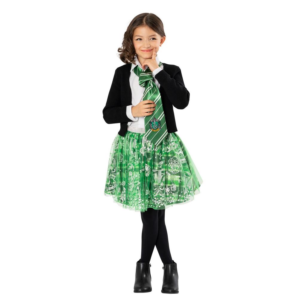 Harry Potter Childrens/Kids Slytherin Costume Tutu Skirt