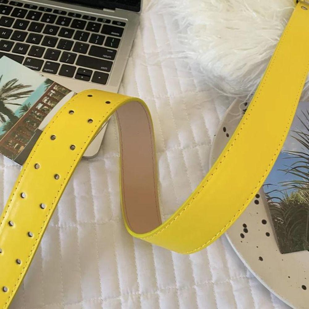 Double-Breasted Wide Waist Belt Y2k Dress Jeans Belt Fashionable Women's Belt  Waistcoat Decoration