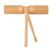 Guiro Wood Block Percussion Instrument with Drumstick Musical Instrument Folk Instrument Performance Guiron Percussion Children Kids Guiro Instrument