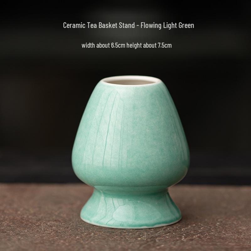 Japanese Ceramic Matcha Whisk Stand - Song Dynasty Tea Ceremony Accessory