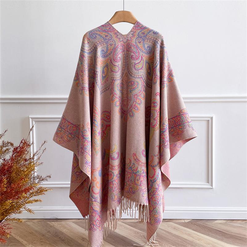 Luxury Brand Autumn Cashmere Pashmina Shawl Scarf for Women Wrap Warm Winter Scarves Blanket Print Female Foulard Poncho Stole