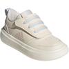 Adidas Park St Synthetic Leather Comfortable Versatile Durable Low-Top Casual Shoes Kids Casual Shoes Light-Blue JR2135