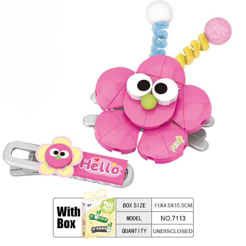 Строительные блоки из скорлупы кокоса, заколки с пандой, кошка, животное, забавные аксессуары для игр в дофамин, подарок для маленьких девочек, Loz