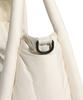 Hunter [Unisex] Framed Puffer Large Hobo - White Willow