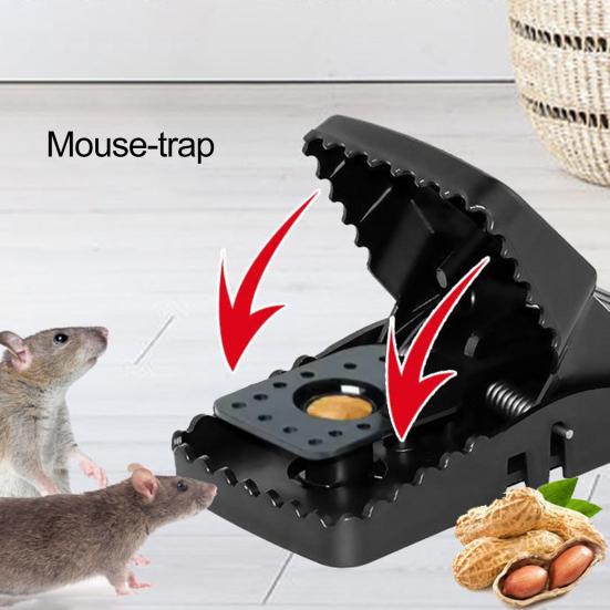 Large Mouse Trap Easy To Trigger Rattrap with High Strength Spring Indoor Outdoor Mice Snap Trap for Home Barn Warehouse Granary