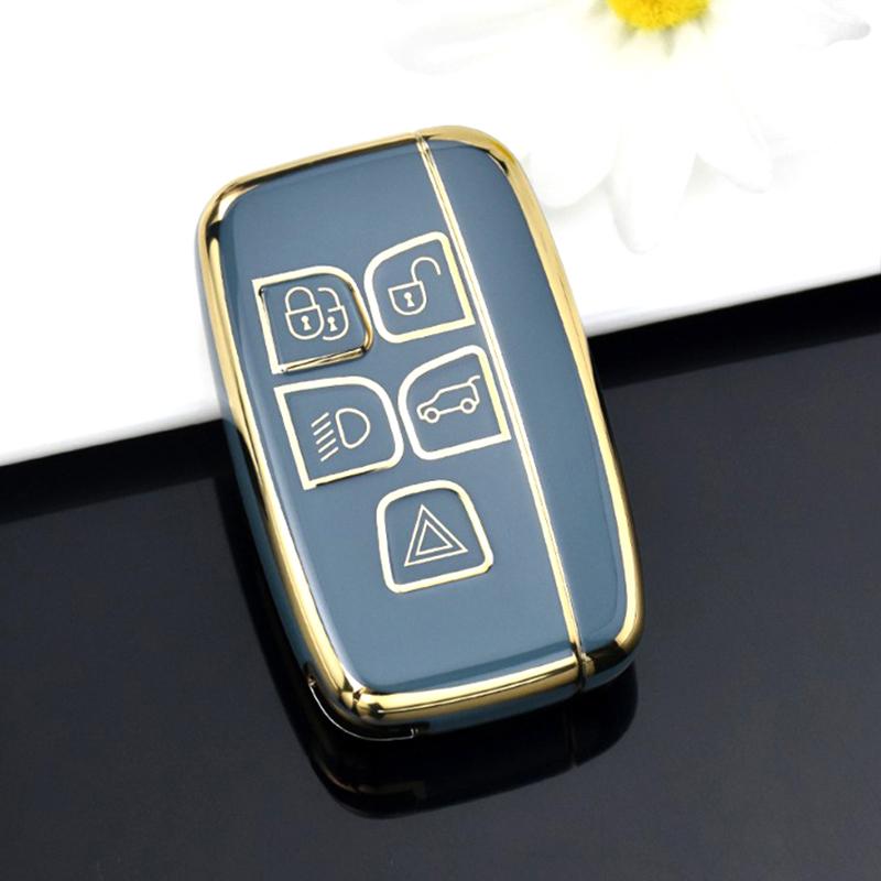 Мягкий чехол для дистанционного ключа из ТПУ, держатель для сумки, автоаксессуары для Land Rover Range Rover Sport Evoque Freelander для Jaguar XF XJ XE XJL