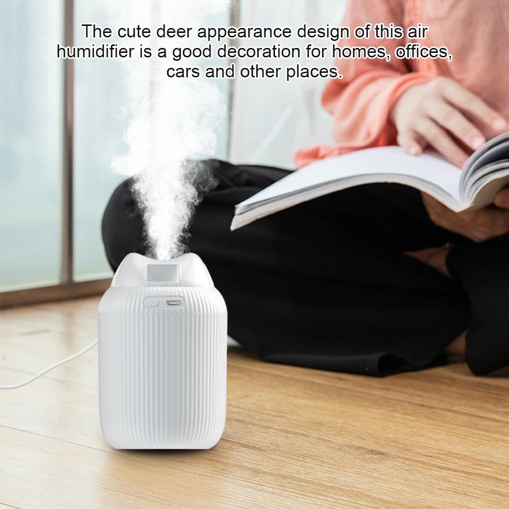 Увлажнитель воздуха Mist Humidifier 220 мл 2 Вт USB увлажнитель воздуха Регулируемый портативный диффузор воздуха для автомобиля