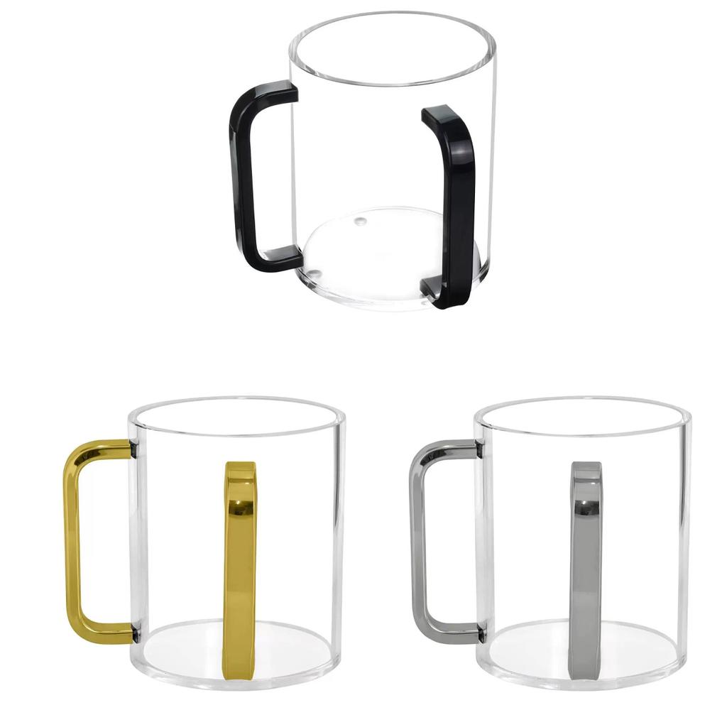 Новая Уникальная Иудейская Чаша для Омовения с Двойными Ручками Прочный Акрил и Стильный Внешний Вид Изготовлена из Акрила Чаша для Омовения с Двойными Ручками