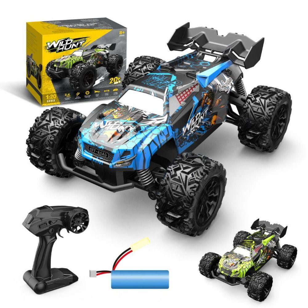 20KM/H Remote Control Racing Cars 2.4G Rock Crawler Hobbies 2.4G Alloy RC Car Toy Gift