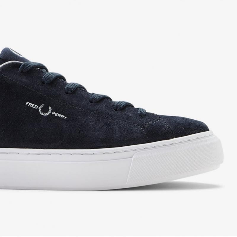Fred Perry Мужские Черные Замшевые Кроссовки B71 Sfpm2438319 238