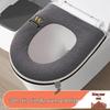 Thick Zipper Style Toilet Seat Cushion for Autumn and Winter