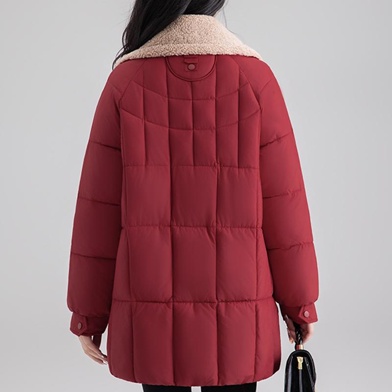 Fashion Woman Long Parkas Winter Coat Plus Size Loose Thick Warm Outerwears Elegant Women's Jackets