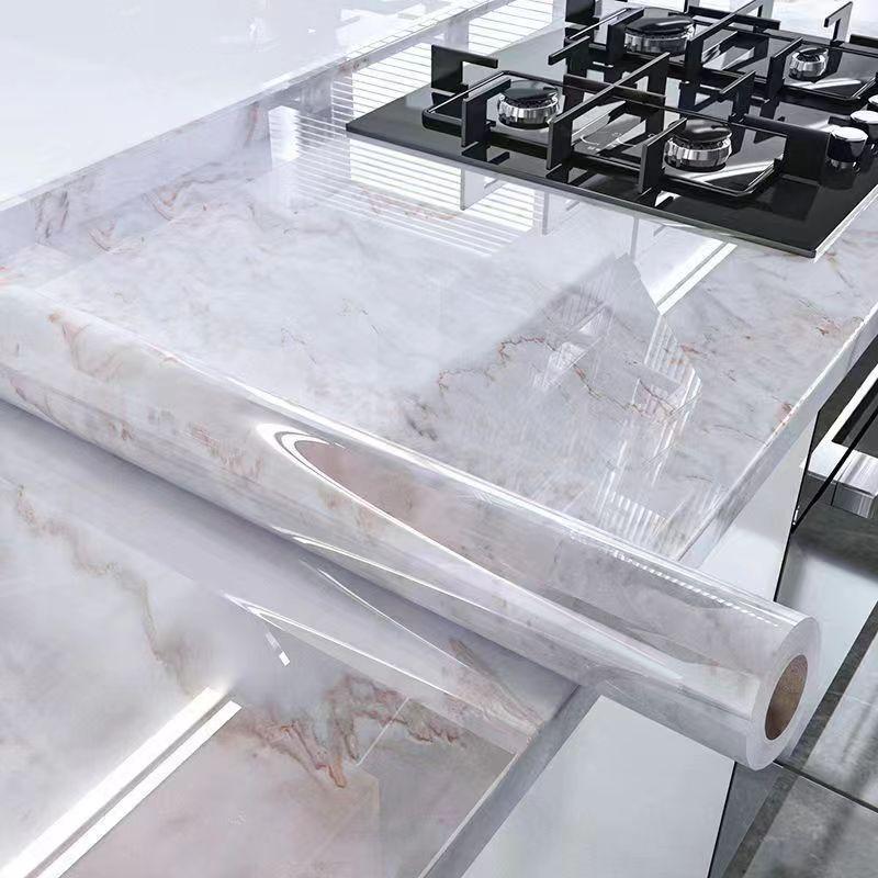 5-метровые 3D мраморные обои и обои Наклейки на стены ПВХ Винил Водонепроницаемые 3D самоклеящиеся обои для настенного стола Гостиная Домашний декор