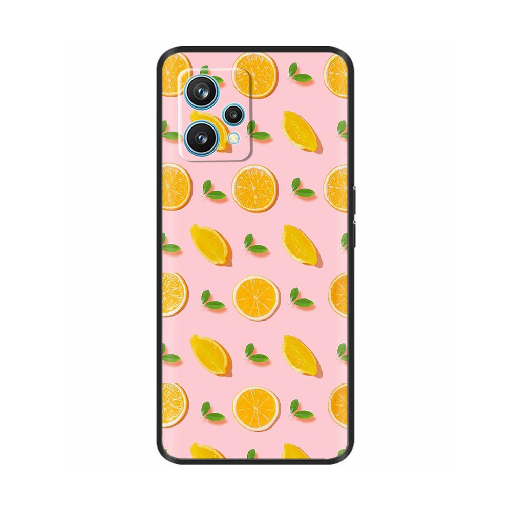Чехол для Realme 9 Обложка Милые Растения Мультяшные Чехлы для OPPO Realme 9 4G RMX3521 Realme9 Чехол для Телефона Мягкий Силикон fundas coque