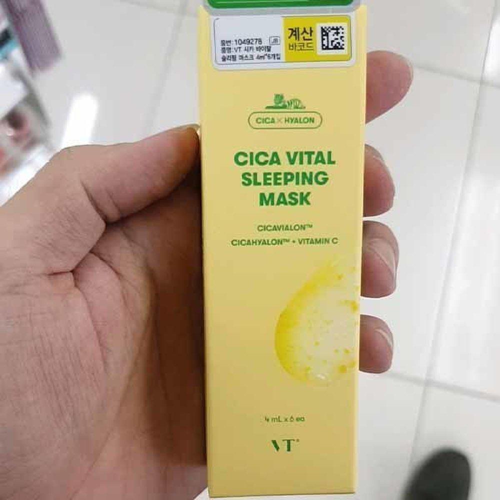 VT Ночная маска Cica Vital 4 мл x 6