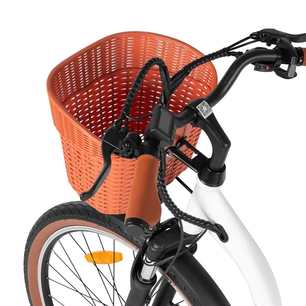 DYU C6 Pro Городской электровелосипед с сиденьем для буксировки Мотор 250 Вт Аккумулятор 36 В 15,6 Ач Съемный Электровелосипед 26-дюймовые шины Городские поездки Взрослый электровелосипед