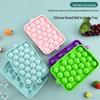 Силиконовая форма для 25 круглых шариков льда и набор форм для мыла в виде винограда
