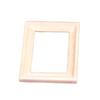 Realistic Wood Zakka Realistic Pretend Play Display Picture Frame Model Toy Vintage 1:12 Doll House