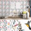 Vintage Contact Paper Self Adhesive Removable Wallpaper Vinyl Film Wall Covering Furniture Decor Floral Peel and Stick Wallpaper