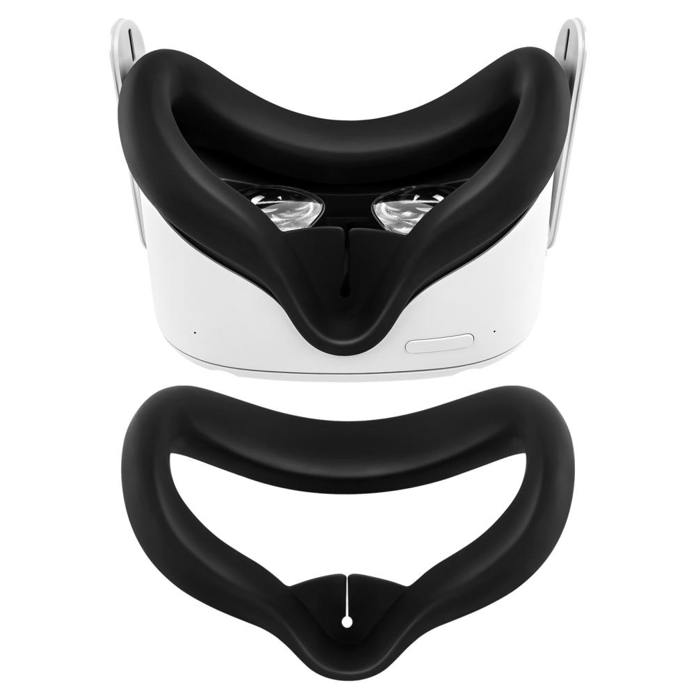 Silicone Controller Grip Cover + Face Cover For Oculus Quest 2 Anti Slip Anti Collision Protective Covers For VR Controllers And Headset