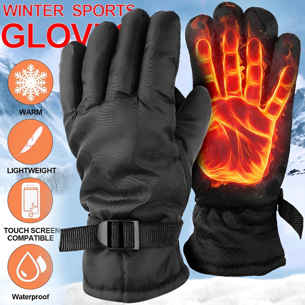 2020Winter Gloves For Men Women Warm Outdoor Cycling Driving Motorcycle Cold Gloves Windproof Non-Slip Womens Gloves