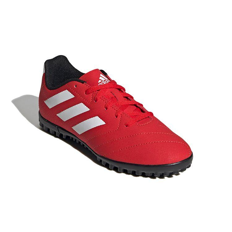 Adidas Comfortable Breathable Low-Top Kids Football Shoes Kids Football Shoes Red White FY3545