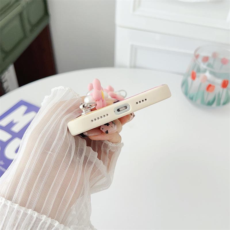 Чехол-цепочка с цветами для женщин для Infinix Hot 50/40 Pro & 20S