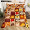Yellow Sunflower King Queen Bedding Set Blossom Flowers Duvet Cover Blue Butterfly Floral Quilt Cover Polyester Comforter Cover
