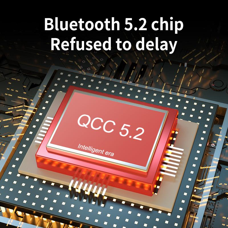 VAORLO CSR Wireless Receiver APTX-HD Bluetooth 5.2 HiFi Stereo Audio Adapter Support Coaxial Optical Fiber aptX-LL For Headphone TV Amplifier