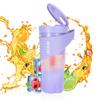 Portable Blender for Shakes and Smoothies 4000mAh Type-C Rechargeable 460ml Personal Blender with 6