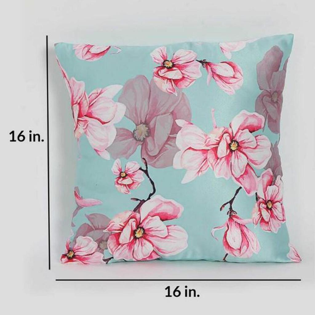 Чехол для подушки KOKO MAISON INC Fleurs de reve Polystain | Застежка-клапан | Цифровая печать