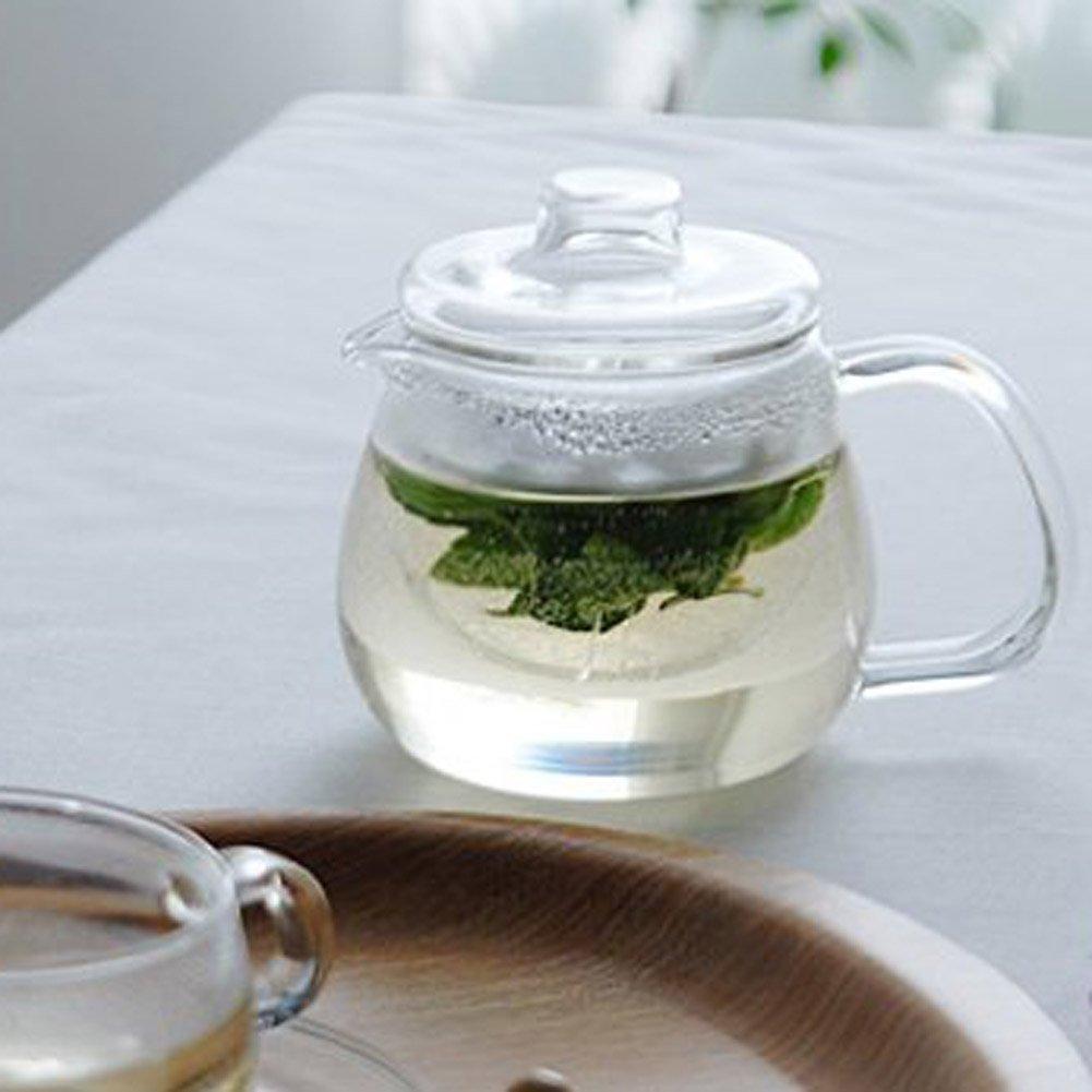 KINTO UNITEA Teapot, 450ml, Glass, Dishwasher Safe, Heat-Resistant, Gift, 8363