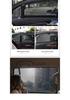 Магнитная сетчатая шторка на окно автомобиля Toyota Prado Land Cruiser для теплоизоляции.