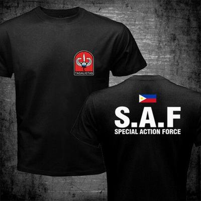 Военная футболка спецназа полиции Филиппин SAF ce Ctu Unit Swat