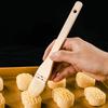 Эргономичный набор из 3 кухонных щеток для выпечки, гриля и украшения тортов. Мягкая щетина. Профессиональный инструмент для выпечки.