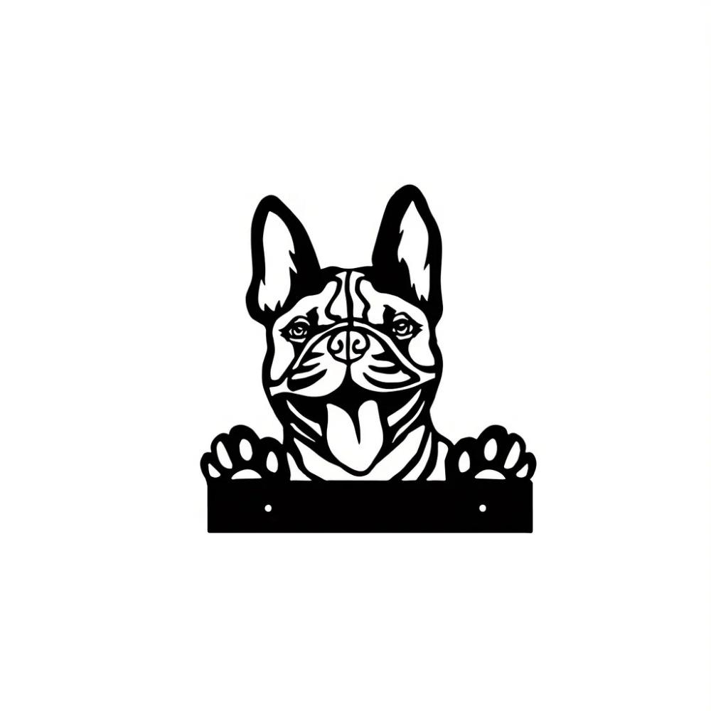 1 шт. Металлический садовый колышек Ultimate Dog Steel Silhouette - идеальное украшение на открытом воздухе и подарок на день рождения